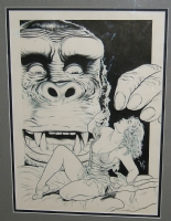 Dave Stevens King Kong Cover (1990), Comic Art